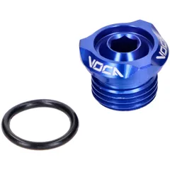 Öleinfüllschraube VOCA V2 CNC blau für Derbi EBE, EBS, D50B VCR-SD9192.V2/BL