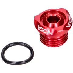 Öleinfüllschraube VOCA V2 CNC rot für Derbi EBE, EBS, D50B VCR-SD9192.V2/RE