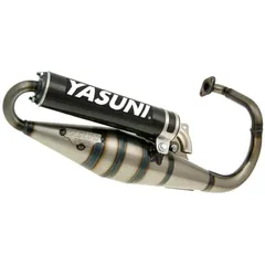 Schalldämpfer Auspuff Yasuni Scooter Z Carbon für Peugeot stehend YA1001C