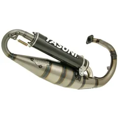 Auspuff Yasuni Scooter R Carbon für Peugeot stehend YA1002C