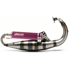Auspuff Yasuni R lila für Peugeot stehend, Buxy, Speedake, Speedfight YA1002V
