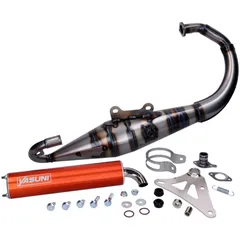 Exhaust Yasuni R-PRO orange for Minarelli vertical YA307N-RPRO