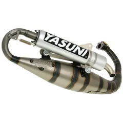 Auspuff Yasuni Carrera 16 Aluminium für Minarelli stehend YA308