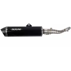 exhaust Yasuni Scooter 4 Black Edition for Yamaha X-Max 125 YA351BC