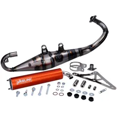 Exhaust Yasuni R-PRO orange for Piaggio YA420N-RPRO