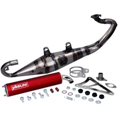 Exhaust Yasuni R-PRO red for Minarelli horizontal YA902R-RPRO