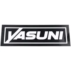 silencer sticker YASUNI 170x60mm YAZ-STICKER5