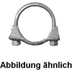 IMASAF Schalldämpfer Schelle 63MM