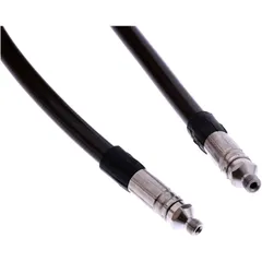 Vario Stainless Steel Line 20 cm - Carbon Look for Motorcycles