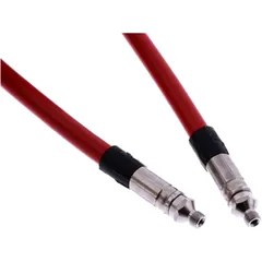 Stahlflex Leitung 54 cm rot für Vario-Anschlüsse