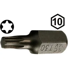 Torx® Bit T40 10 mm 6-kant, Länge 30 mm