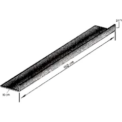 Reparaturblech L-PROFIL verzinkt 150X100X20 0.7