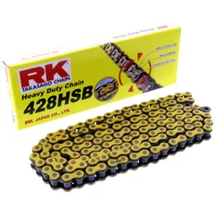 RK Standardkette gelb 428 HSB Meter pro Kettenglied ohne Schloss